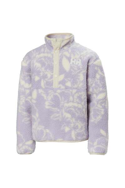 Helly Hansen Lila Kız Çocuk Desenli Polar Üst HHA.41841-HELLY HANSEN JR FROST...
