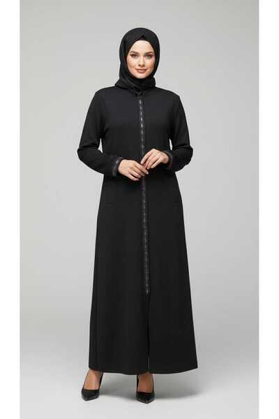 ECE GİYİM Women's Middle-Aged and Older Women's Honeycomb Fabric Ferace with ...
