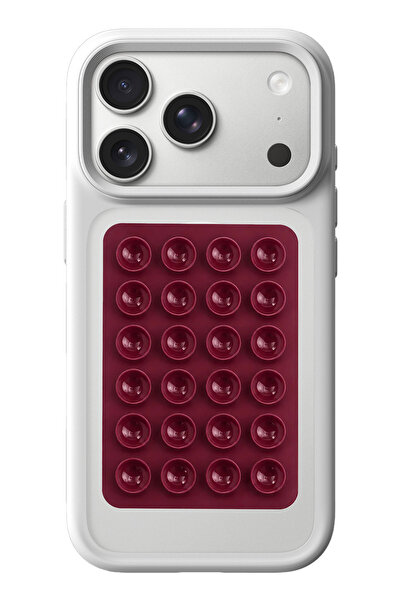 WANNA PROTECT Silikon Vakumlu Telefon Tutucu, Cep Telefonu için Silikon Yapış...