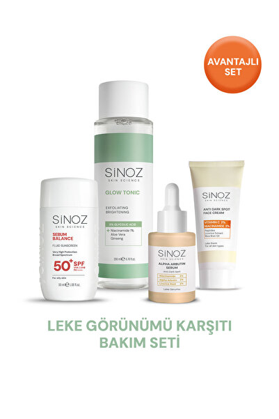SİNOZ Leke Görünümü Karşıtı Bakım Seti