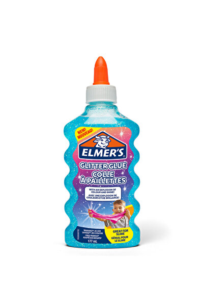 Elmers Elmer's Glitter Glue Blue 177 ml, 2077252