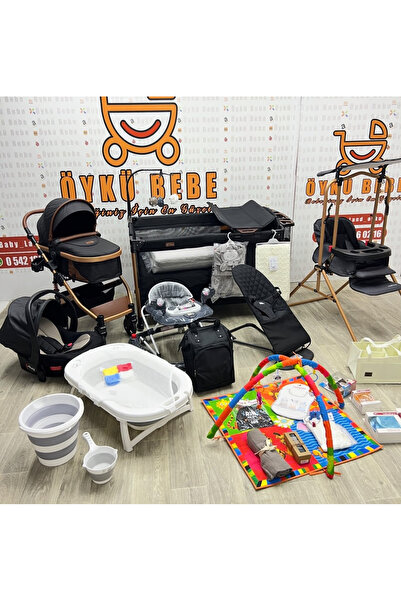 ÖYKÜ BEBEK DUNYASI 36 Parça Yeni Doğan Bebek Çeyiz Seti Full Set