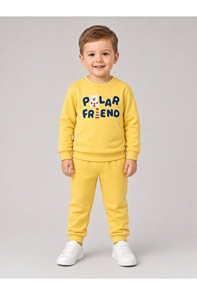 Kids Club Polar Friend Yazili Men's Children's Suit
