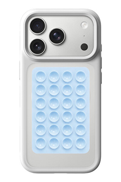 WANNA PROTECT Silikon Vakumlu Telefon Tutucu, Cep Telefonu için Silikon Yapış...