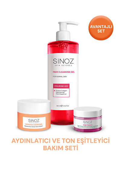 SİNOZ Aydınlatıcı ve Ton Eşitleyici Bakım Seti