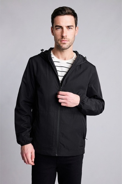 DeFacto Men's Coat C5821Ax/Bk27 Black