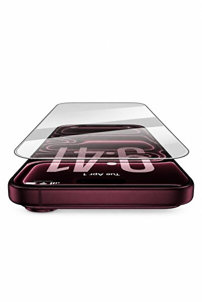 n noppax İphone 18 Pro Max Ekran Koruyucu Cam 6D Ekran Koruyucu Kırılmaz ekran