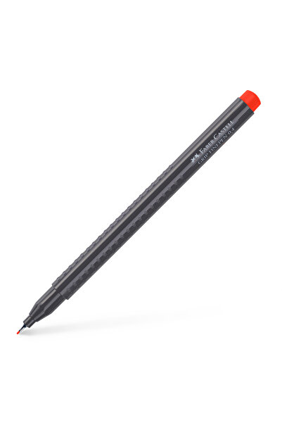 Faber Castell Liner 0.4mm rosu grip faber-castell