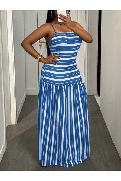 Sheya Maxi dress, color mix - 3XL