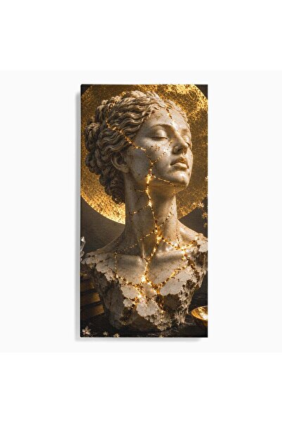 Luxcanva Tablou Canvas Zeita In Lumina Aurie 60x120 cm pe Sasiu Lemn Zeita Lu...
