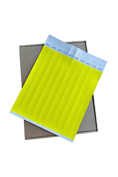 Generic Brand Bratari Evenimente Tyvek 19x250mm Numerotate, Set 100 Buc, Rezi...