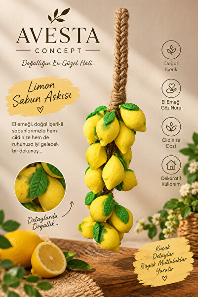 Avesta El yapımı limon sabunu