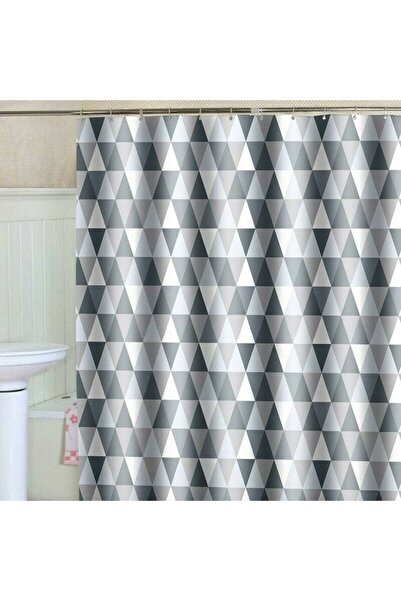 odjas Perdea de dus 200 x 220 cm (200 cm latime, 220 cm inaltime), material p...