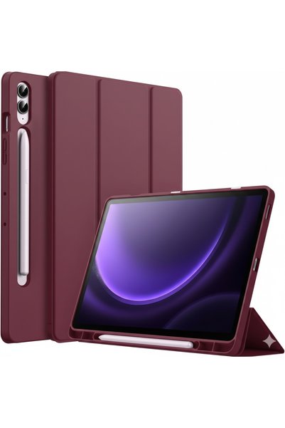 Five e Samsung Galaxy Tab S9 FE Plus ile Uyumlu Klyro Manyetik Standlı Kaleml...