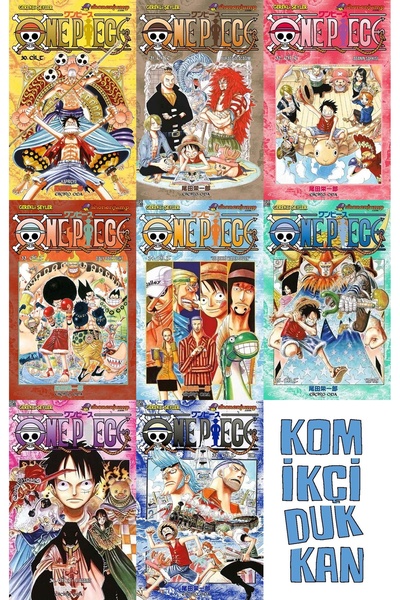 Gerekli Şeyler Yayıncılık ONE PİECE 30-31-32-33-34-35-36-37 SET (KD 8 KİTAP GEREKLİ ŞEYLER MANGA SET - POSTER+AYRAÇ HEDİYELİ)