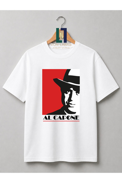 PANDORICA Al Kapone retro gangsterska majica sa printom, premium unisex