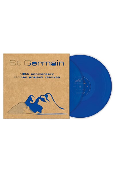 St Germain (10th Anniversary African Project Remixes) (2 ) (Blue ) - St Germain (10th Anniversary African Project Remixes) (2 LP Limited Edition) (Blue Vinyl) - Plak