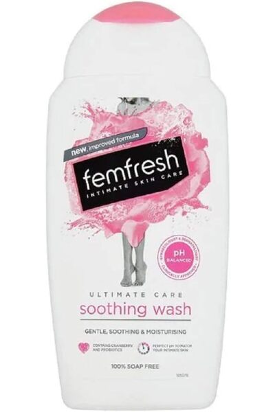 Femfresh 250ml Ultimate Care Soothing Wash, Ph Balanced