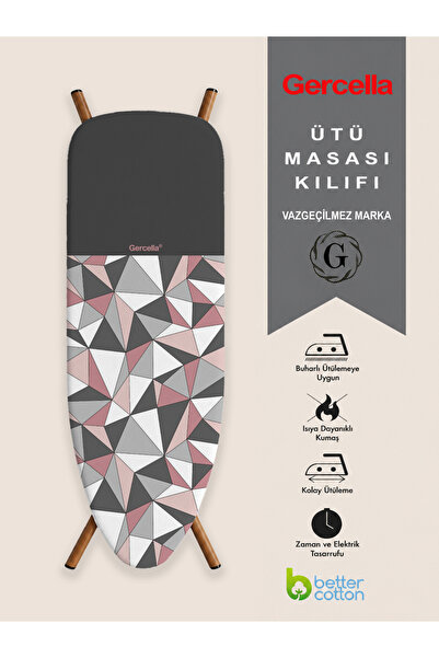 GERCELLA (Gifted) Pro Pretty (XXL Size) (60X162 cm) Ironing Board Cover