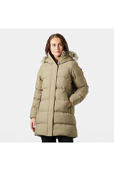 Helly Hansen HHA.53624_HHA.757_W BLOSSOM PUFFY Bej Normal Düz Kadın Kaban