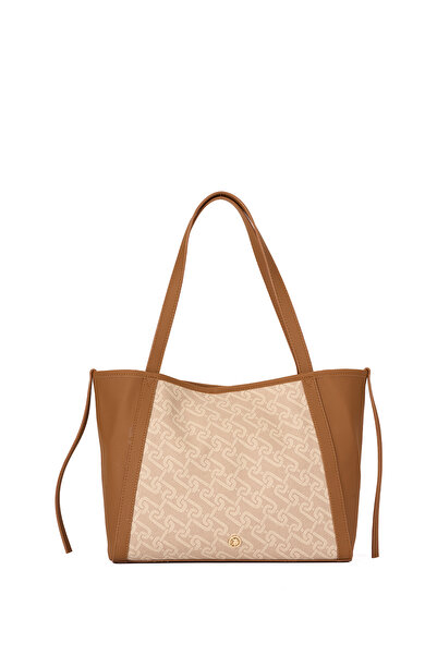 U.S. Polo Assn. Beige-Tan Women's Shoulder Bag Us8652
