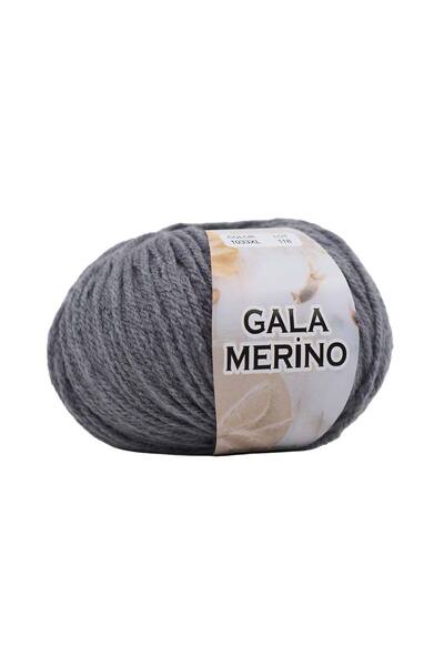 Gala İhraç Fazrış Üzüm de lână merinos și cașmir 50 gr 100 m - Gri