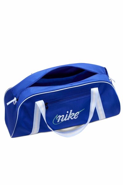 Nike Unisex Mavi Spor Çantası Omuz Askılı Günlük Antrenman Seyahat Çantası 51x33x23 cm