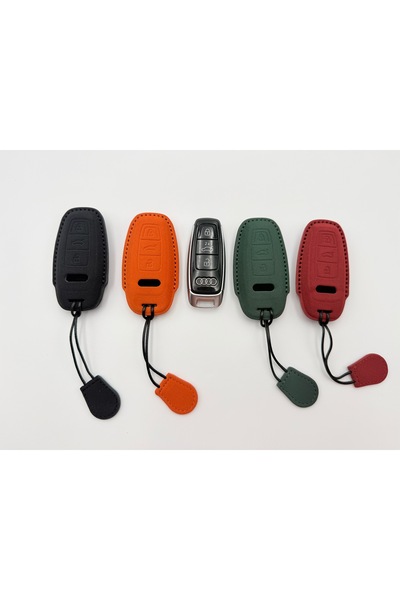 Audi Husa Protecție Cheie – Microfibră Premium Tip Alcantara A4, A5, A6, A7, Q5, Q7, Q8