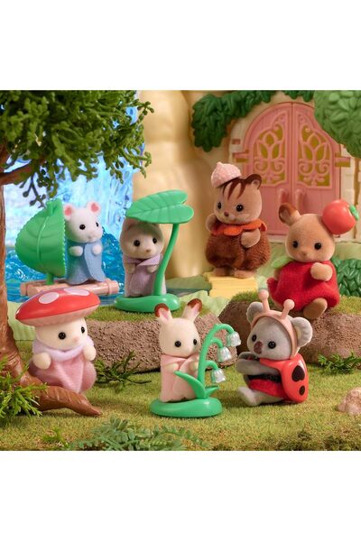 Epoch Sylvanian Families - Figurine surpriză bebeluși cu costume inspirate de pădurea