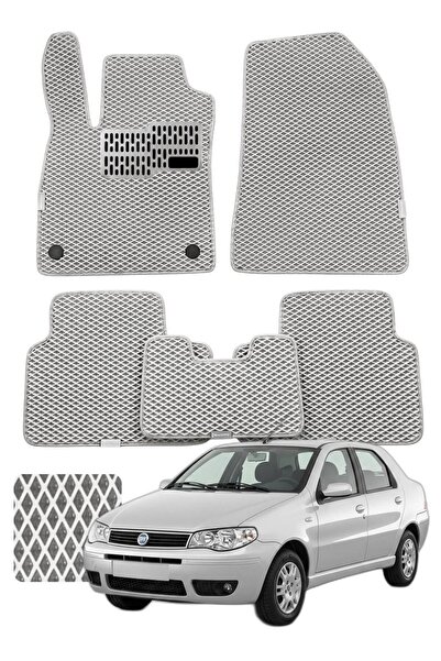 Evanotion Fiat Albea 2002-2012 Araca Özel Premium Eva Oto Paspas Topuk Koruma...