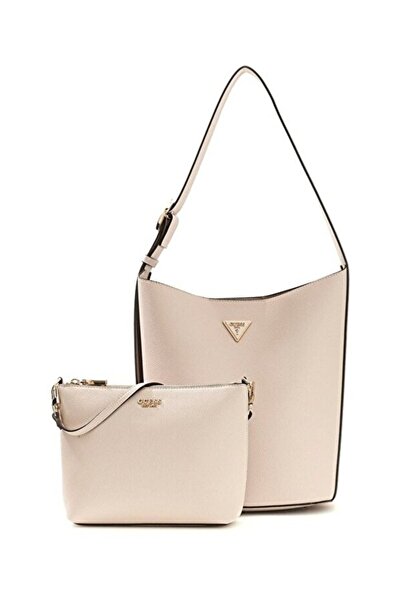 Guess Meridyan Ii Bucket Women's Bag Hwbg6974040-Ivo Cream