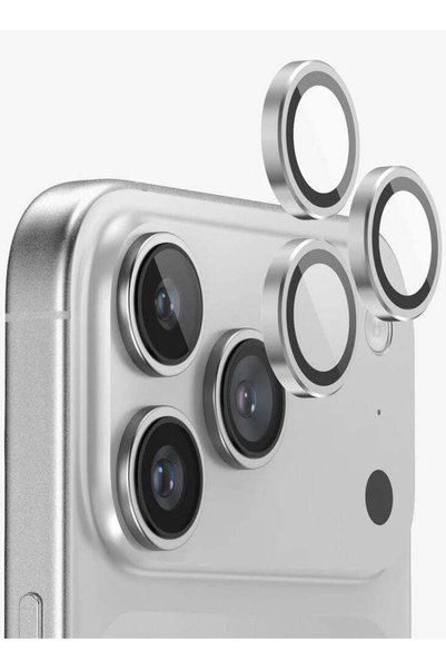 BlueFire Ultra HD 9H Tempered Glass Camera Lens Protector for iPhone 17 Pro M...