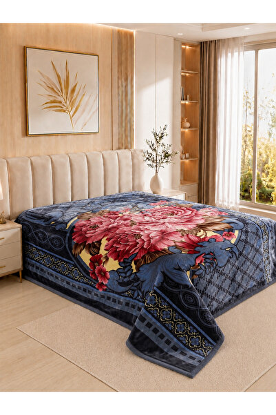 Bella Home Osotto Double Layer Embossed Blanket |   220X240 cm |   6 kg |   T...