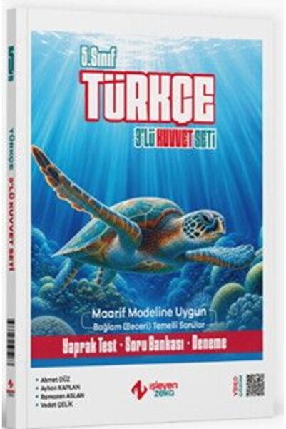 İşleyen Zeka Yayınları İşleyen Zeka 5. Sınıf Türkçe 3 lü Kuvvet Serisi Seti