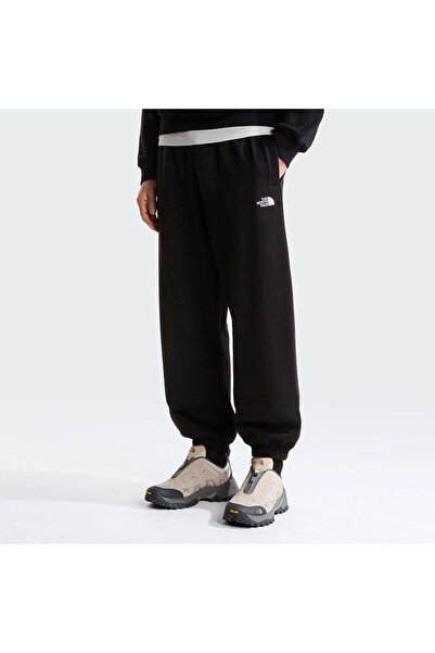 THE NORTH FACE M Tnf Essential Terry Simple Dome Relaxe Men's Black Trousers