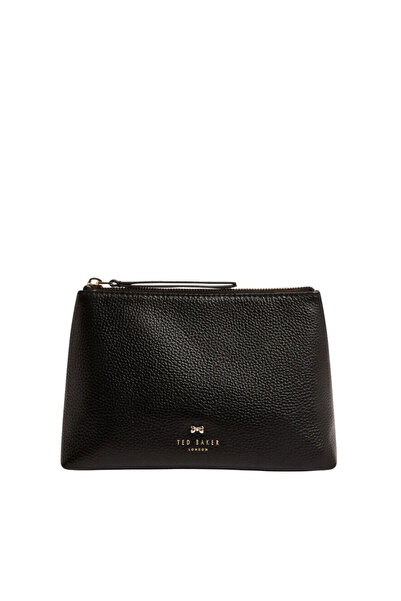 Ted Baker Γυναικείο Δερμάτινο Manii Νεσεσέρ Μαύρο 285630-Black