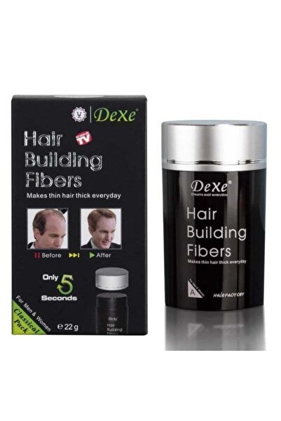 Dexe Hair Building Fibers for Thinning Hair, Light Brown, 22g