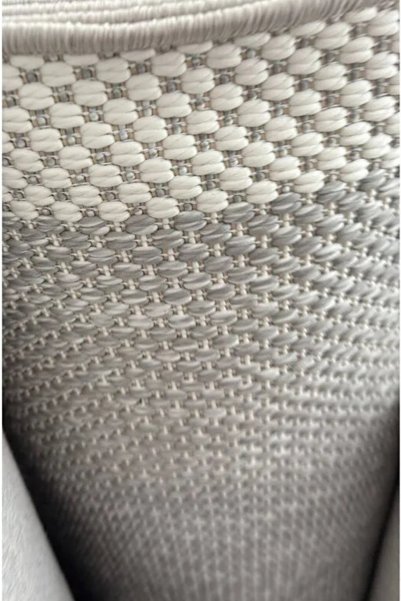 Anatolian Carpet Store Sisal Dokuma Hav Vermez, Leke Tutmaz, Robot Süpürgeye Uygun Modern Gri Halı