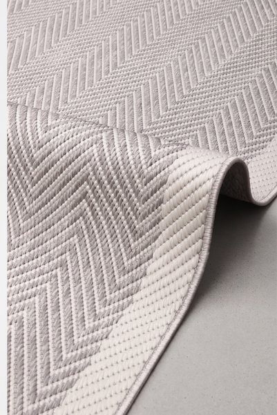 Anatolian Carpet Store Sisal Dokuma Hav Vermez, Leke Tutmaz, Robot Süpürgeye Uygun Modern Gri Halı