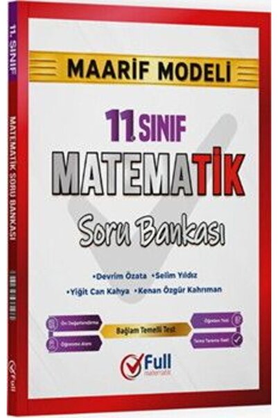 Full Matematik Yayınları Full Matematik 11. Sınıf Matematik Maarif Soru Bankası