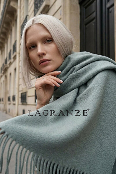 LAGRANZE Extra Soft Textured Women's Scarf/ Shawl with Tassel Detail