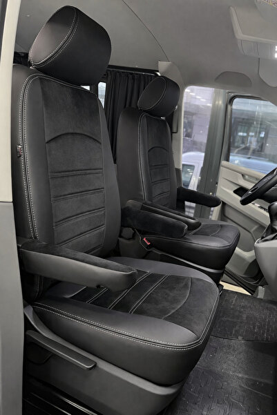 MAKAM OTO KILIF Volkswagen Caravella 8+1 2005-2024 Arası Uyumlu OTO KOLTUK KI...