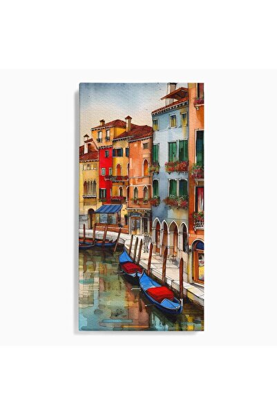 Luxcanva Tablou Canvas The Architecture Of Venice 50x100 cm pe Sasiu Lemn Roo...