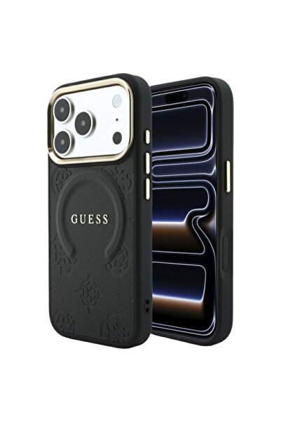 Guess Husă MagSafe pentru Apple iPhone 18 Pro Max / 17 Pro Max, Guess, Saffia...