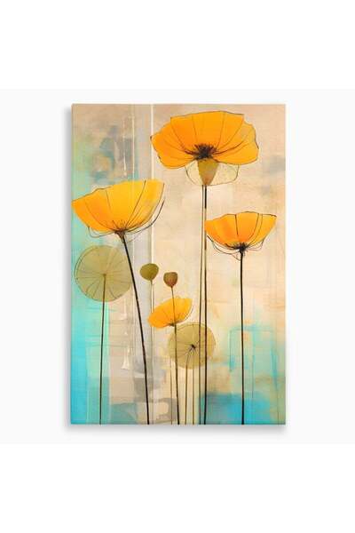 Luxcanva Tablou Canvas Simfonia Florilor 70x100 cm pe Sasiu Lemn Room Floare ...