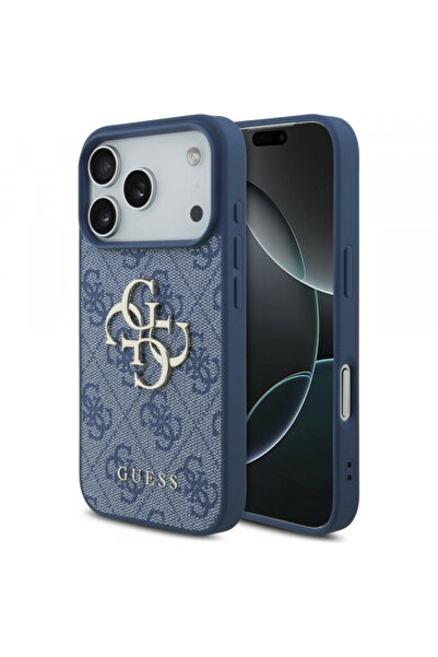 Guess Θήκη για Apple iPhone 18 Pro / 17 Pro, Guess, 4G Μεγάλο Λογότυπο, Μπλε