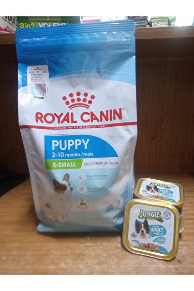 Royal Canin X-Small Puppy Yavru Köpek Kuru Maması Kuru Köpek Maması 1.5 kg+4 ...