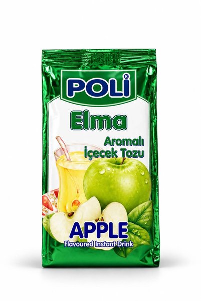 Poli Elma Aromalı Sıcak İçecek Tozu 300 Gr – Pratik ve Lezzetli Toz İçecek