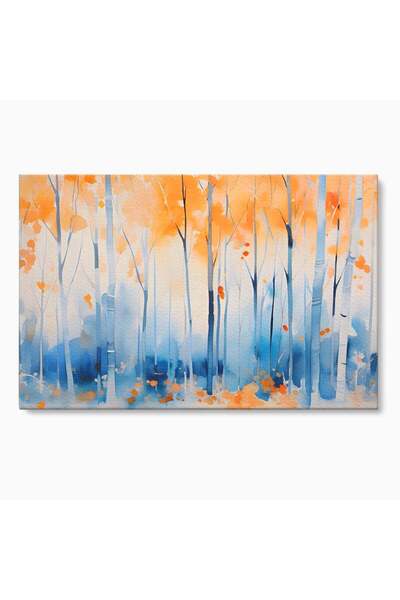 Luxcanva Tablou Canvas In Culorile Toamnei 100x70 cm pe Sasiu Lemn Living Pad...