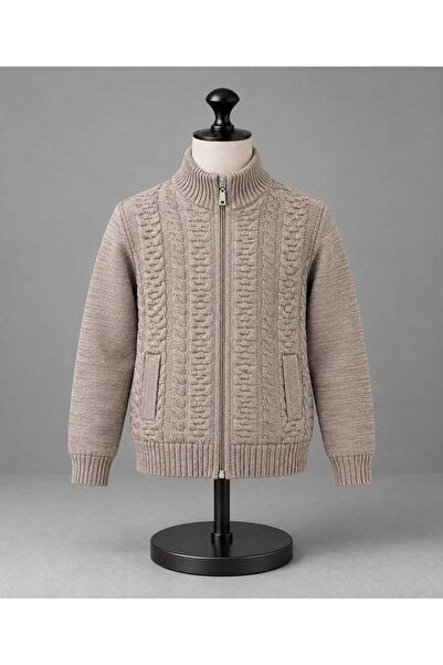 Castello 👦🧥 Erkek Çocuk Fermuarlı Triko Hırka ✨🧶 ⭐ Şık tasarımıyla günlük ...
